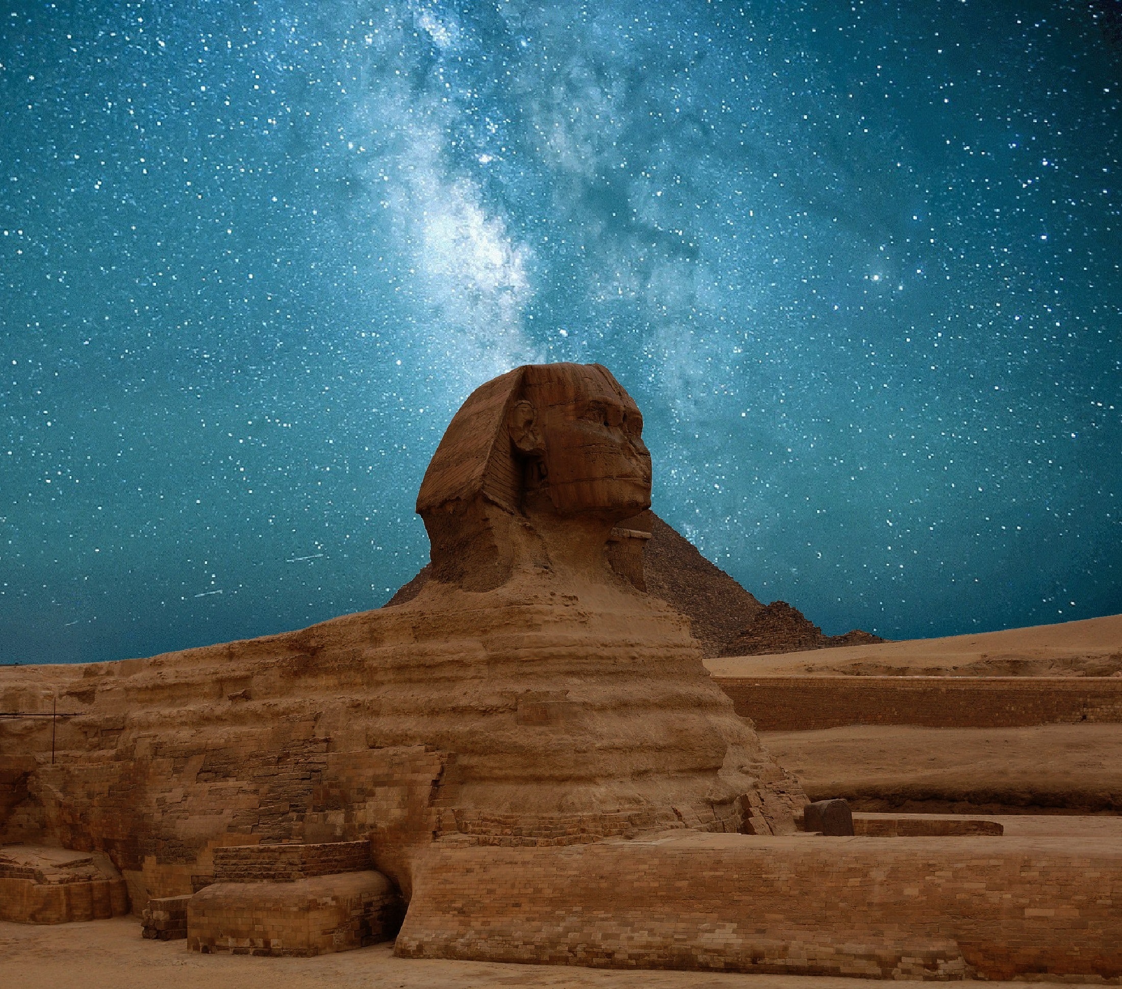 Sphynx at Night